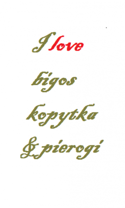 I LOVE Pierogi