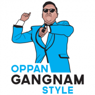 Koszulka "gangam style"