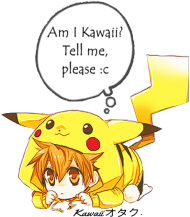"Kawaii Pikachu" - Kubek.