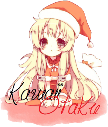 Kawaii Otaku - Świąteczne - Koszulka Dziecięca