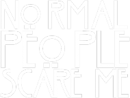 American Horror Story - Normal People Scare Me|T-shirt damski czarny