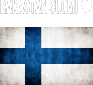 T-shirt Finlandia Rakastan Suomi flaga S