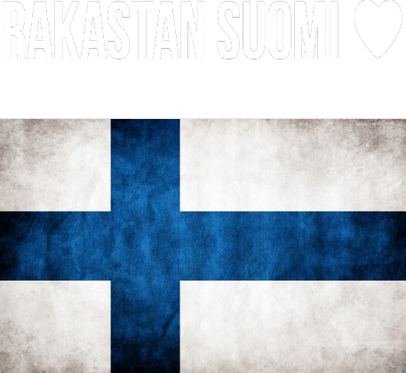 T-shirt Finlandia Rakastan Suomi flaga S