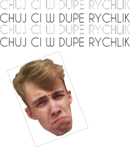 CHUJ CI W DUPE RYCHLIK - BEJSBOLUWKA