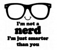 Koszulka I'm Not a nerd