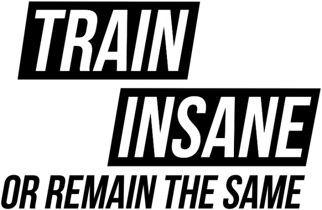 Train Insane (White,Black)