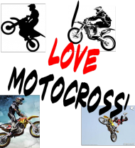 Koszulka - I love motocross!