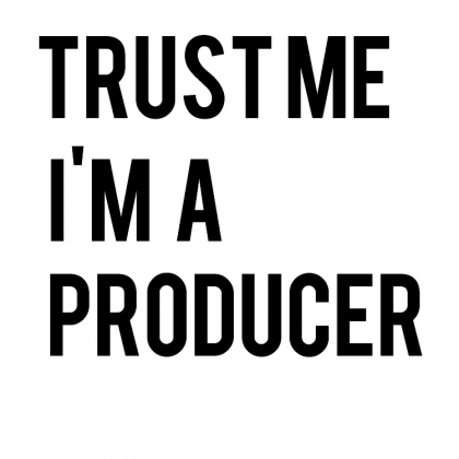 Producer Trust T shirt /White (M)