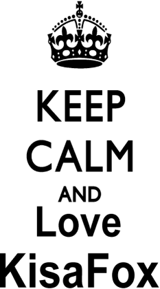 Keep Calm and love KisaFox-Kubek