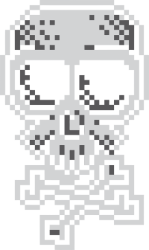 PixelArt Skull