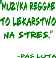 Muzyka reggae to lekarstwo na stres
