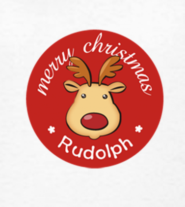 Świąteczny t-shirt RUDOLPH