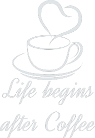 Life Begins After Coffee Black