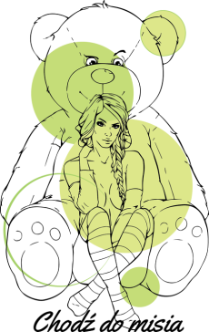 Teddybear girl green #1
