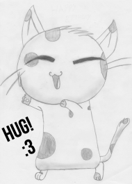 Koszulka damska- [Cat ~HUG~]-[My Art]
