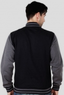 Bluza Męska VARSITY JACKET JH43 Black/White
