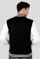 Bluza Męska VARSITY JACKET JH43 Black/White
