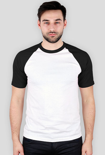 T-shirt kolorowy rękaw Kolejarz Stargard
