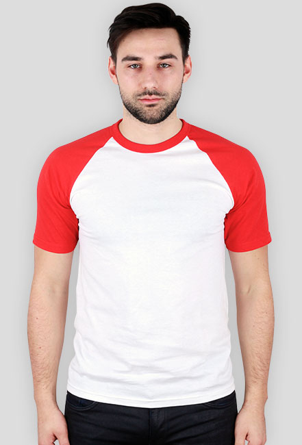 T-shirt kolorowy rękaw Kolejarz Stargard