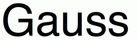 gauss